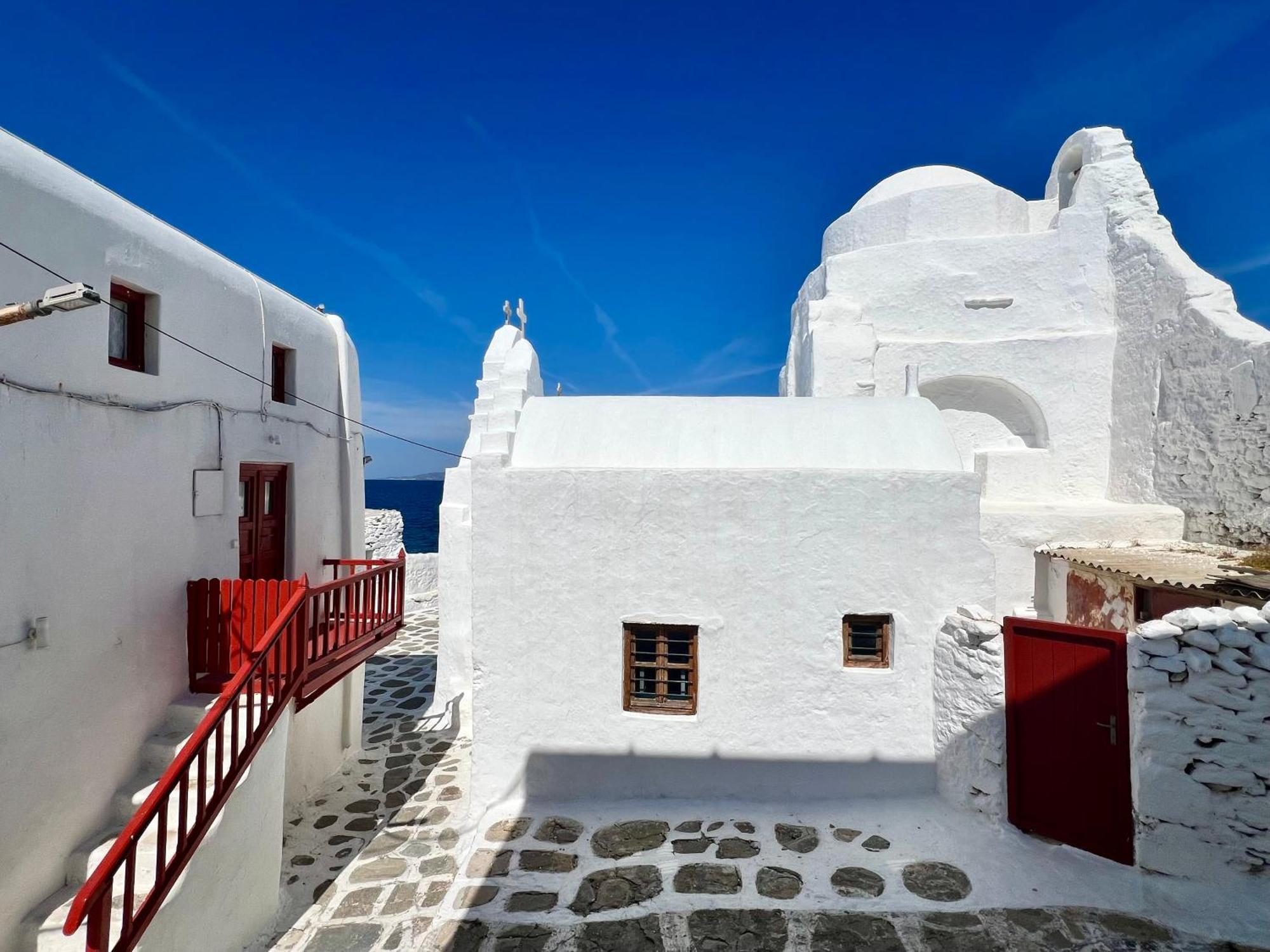 Myconian Little Venice Elite Suites With Sea View Mykonos Town Екстер'єр фото