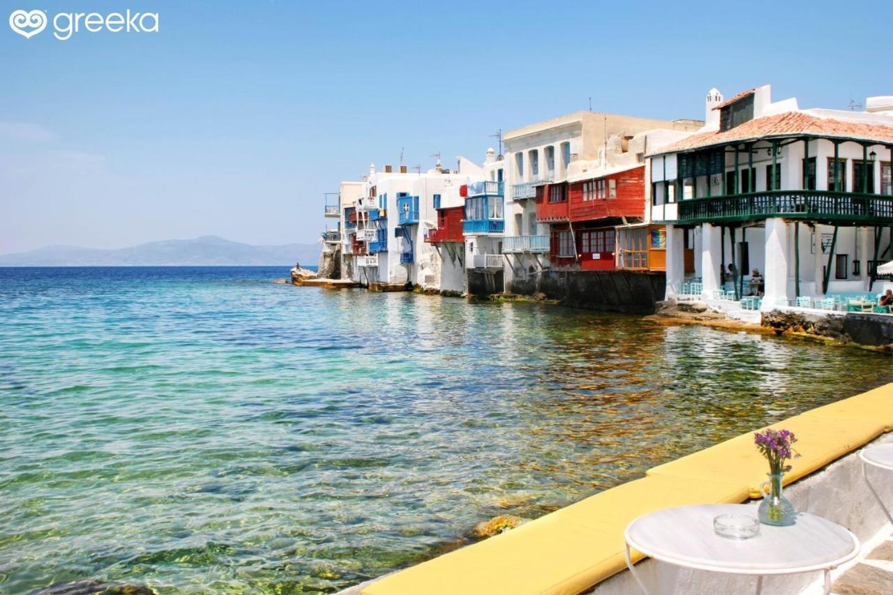 Myconian Little Venice Elite Suites With Sea View Mykonos Town Екстер'єр фото