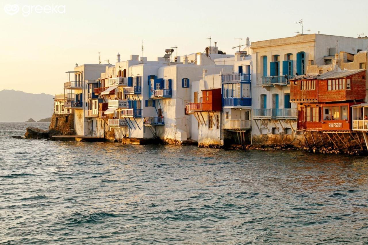 Myconian Little Venice Elite Suites With Sea View Mykonos Town Екстер'єр фото